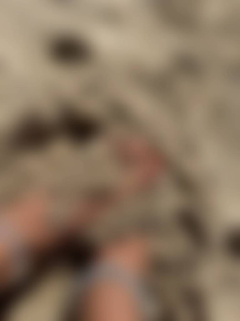 The sand between these toes feels good