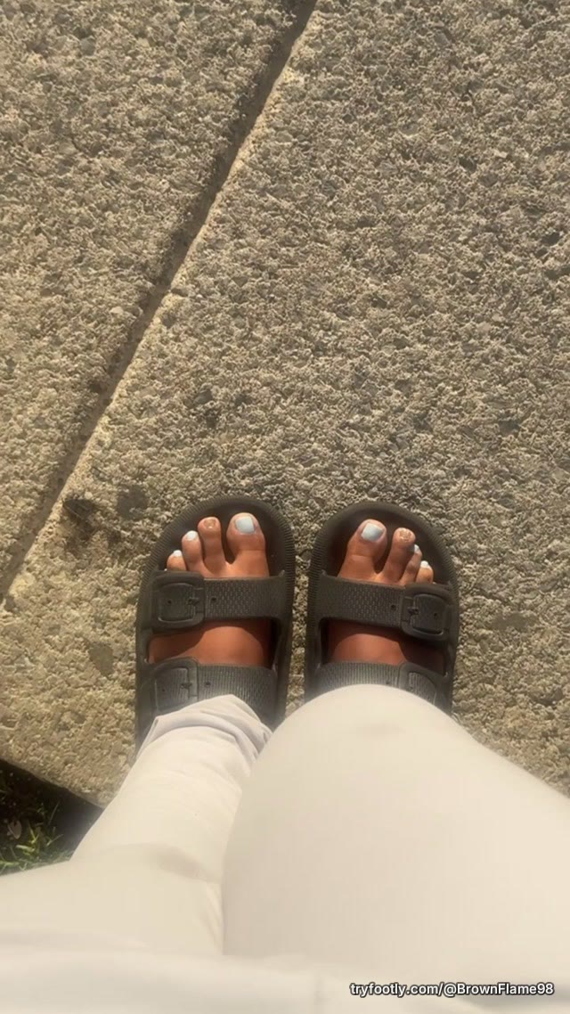Fresh pedi, fresh energy. 💅🦋