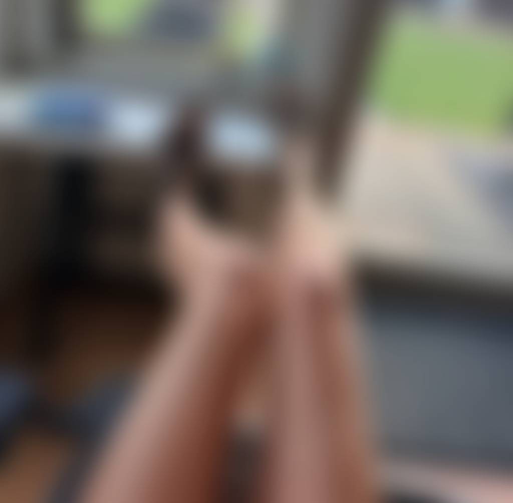 Long legs and strappy sandals. ☺️