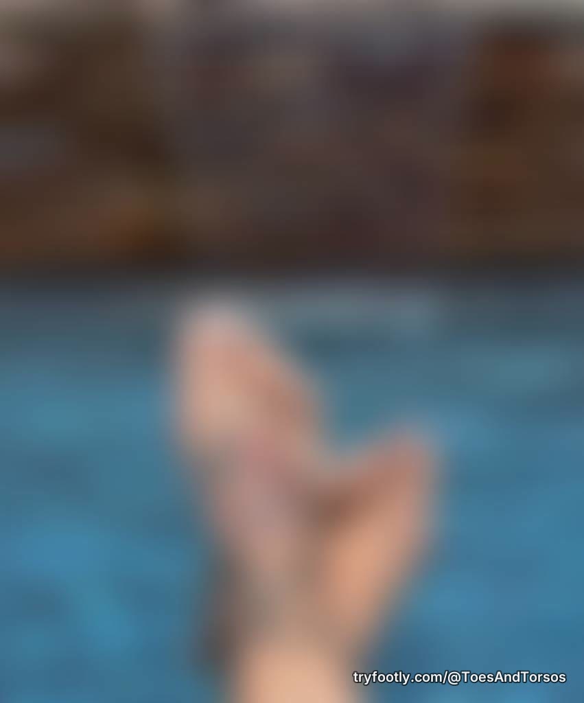 White polish, blue water, and absolutely no plans. 💦🤍