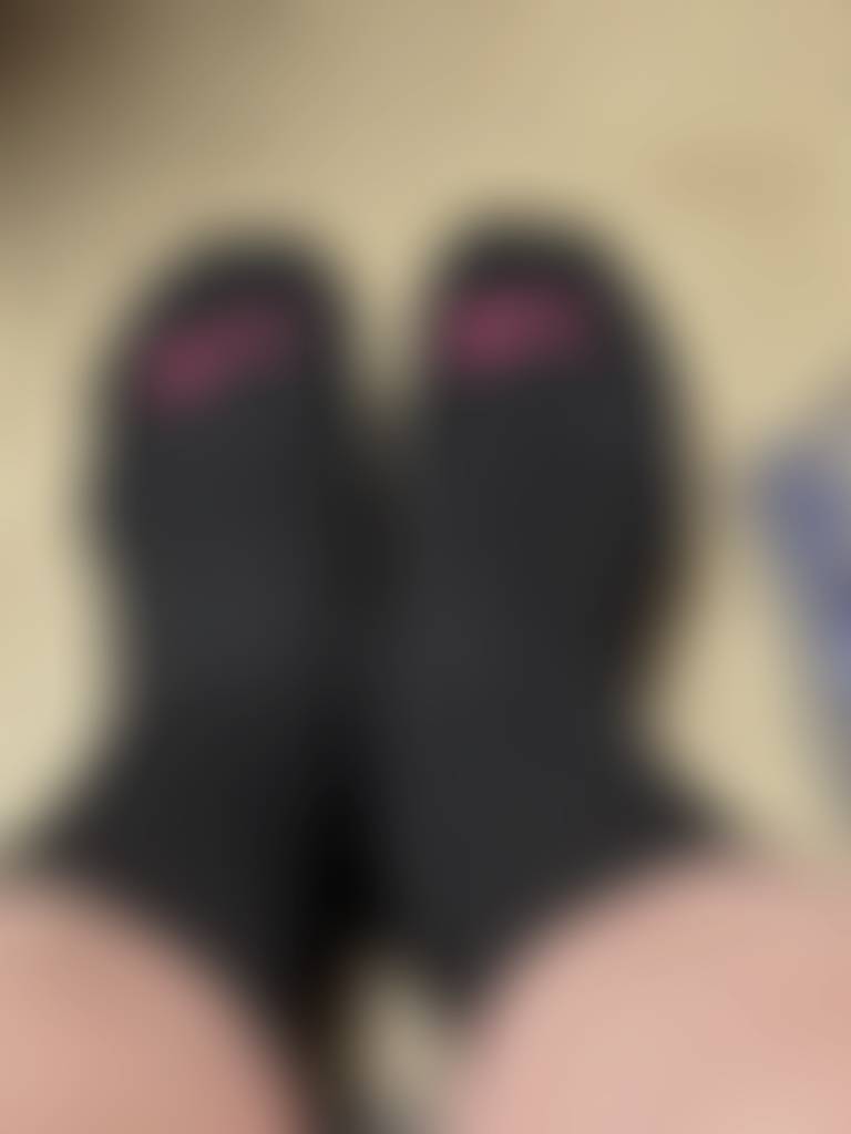 Something about work socks make my feet look skinny
