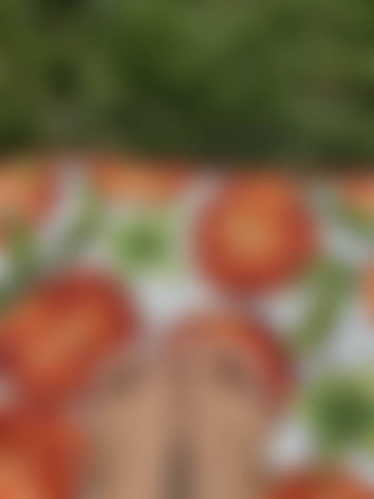 Orange blossoms beneath us, grass between our toes & arches that deserve their own postcar