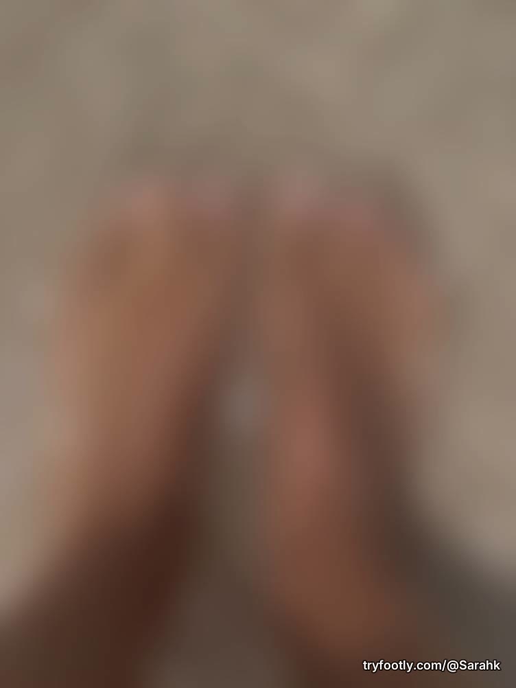 Love my toes in the sand