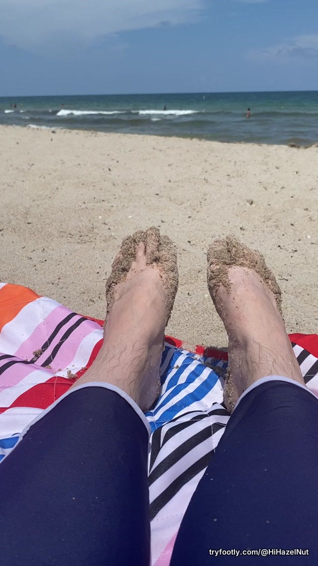 Toes in the sand and sun on these soles.