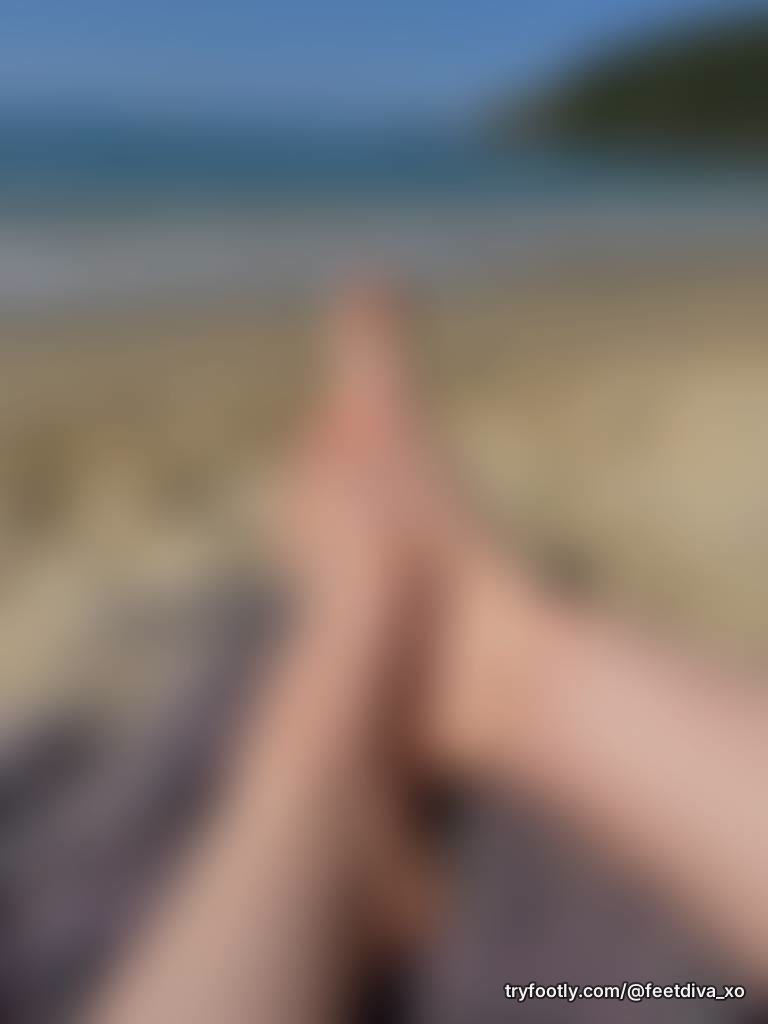 At the beach