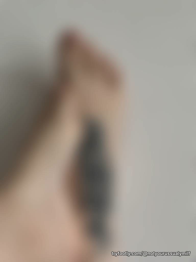 Check out my toes in details and my tattoo as well 😈