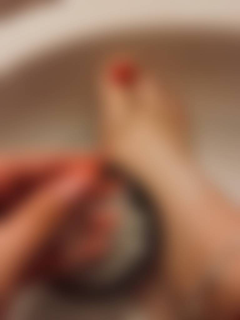 While washing my chubby, soft feet, I realized I hadn't used my favorite scrub!... Does it