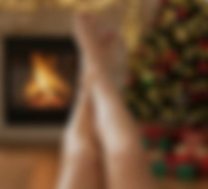 🎄✨ Ho ho ho… la Navidad ya llegó, y mis pies también quieren un poquito de atención 😉💅 Ent